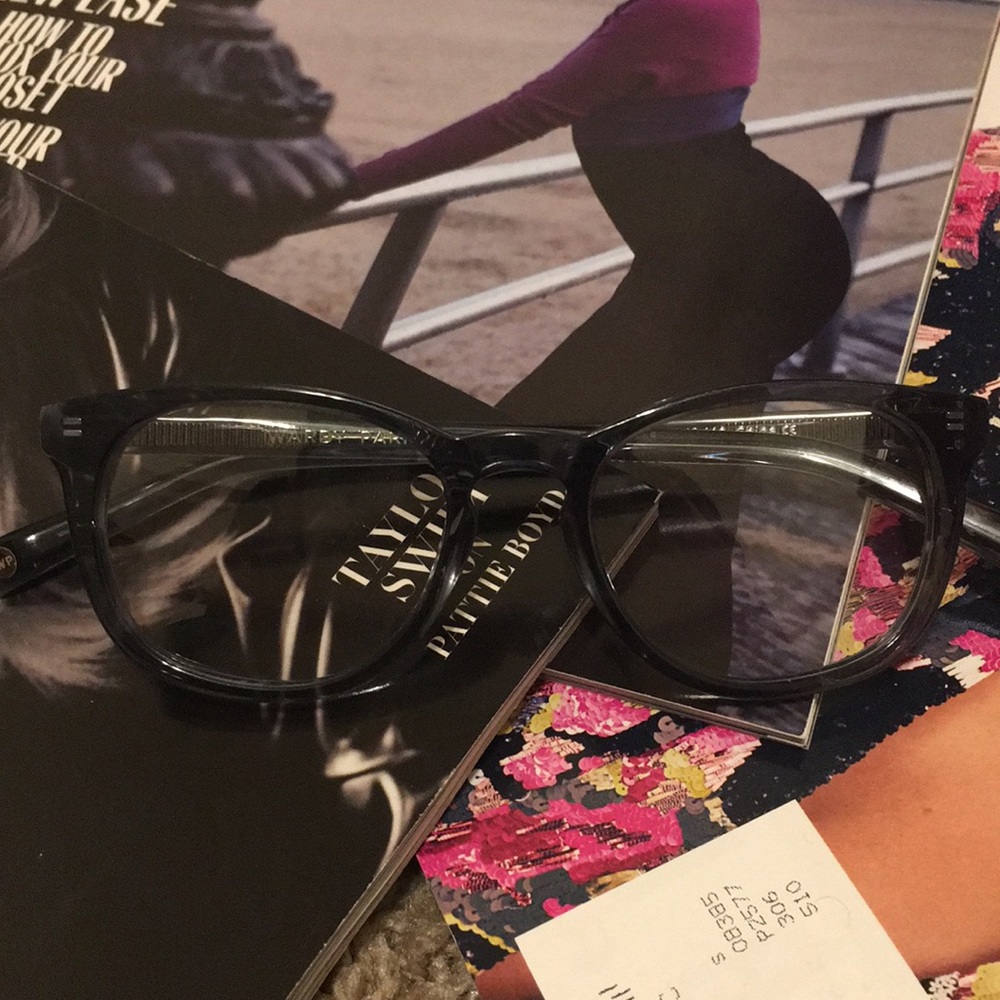 Warby Parker Lyle glasses in Beach Glass